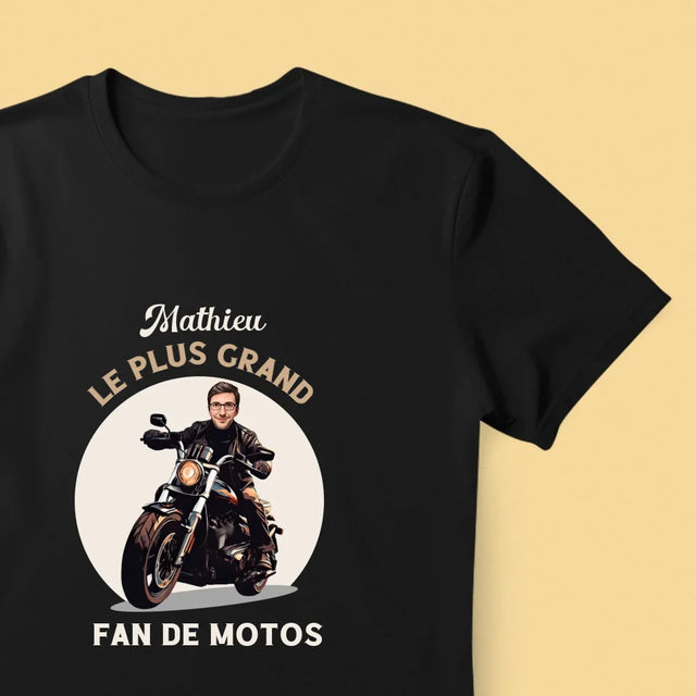 Ton Personnage: Fan De Motos - T-Shirt Pour Hommes