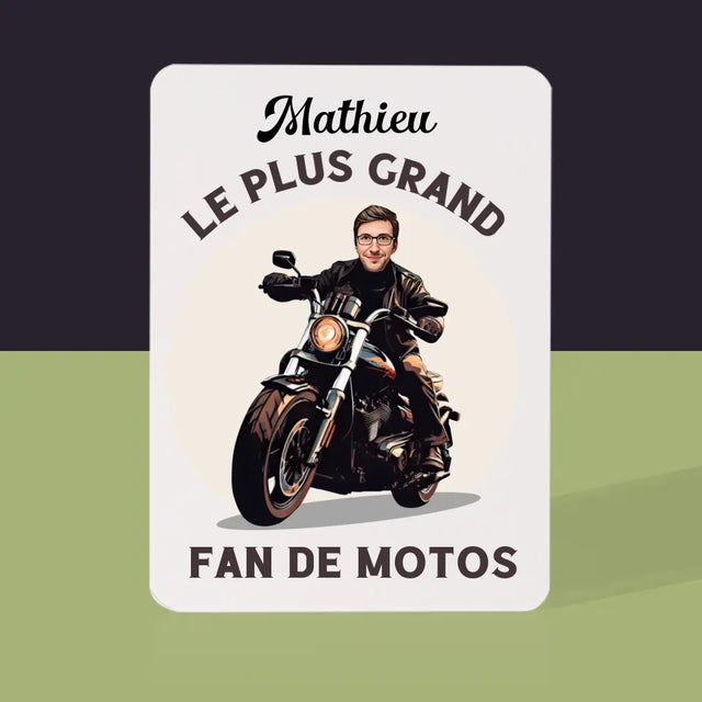 Ton Personnage: Fan De Motos - Cartes À Jouer