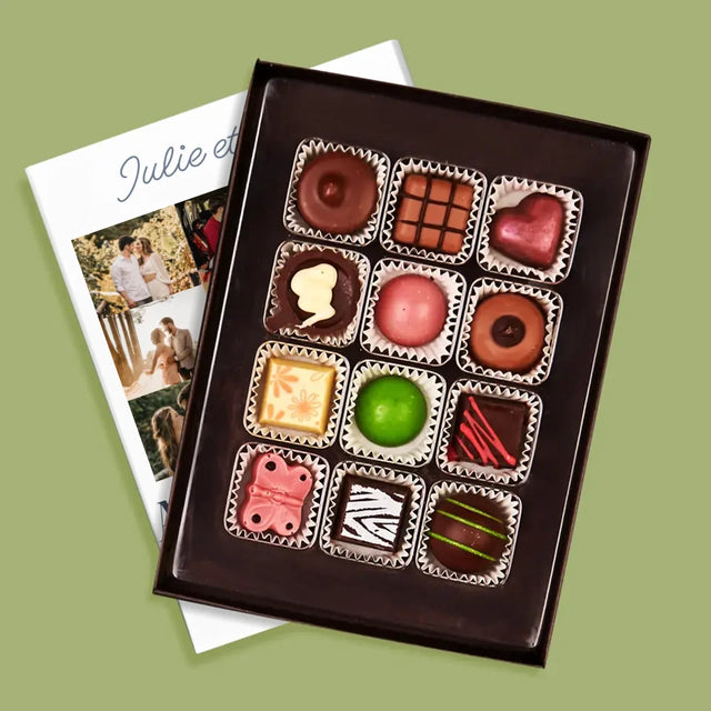 Collage Photo: 5 Ans Ensemble - Pralines