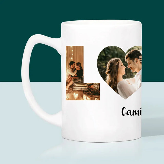 Collage Photo De Lettre: Love De Tes Photos - Le Mug