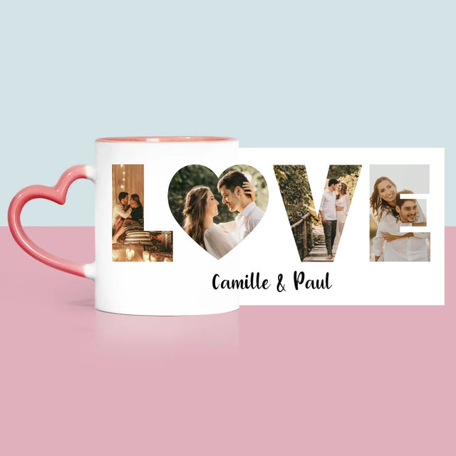 Collage Photo De Lettre: Love De Tes Photos - Le Mug