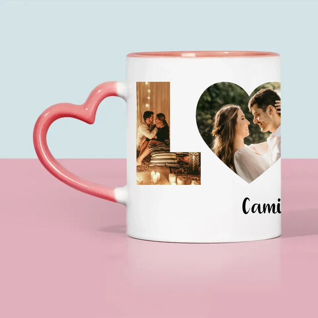 Collage Photo De Lettre: Love De Tes Photos - Le Mug