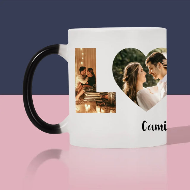 Collage Photo De Lettre: Love De Tes Photos - Le Mug