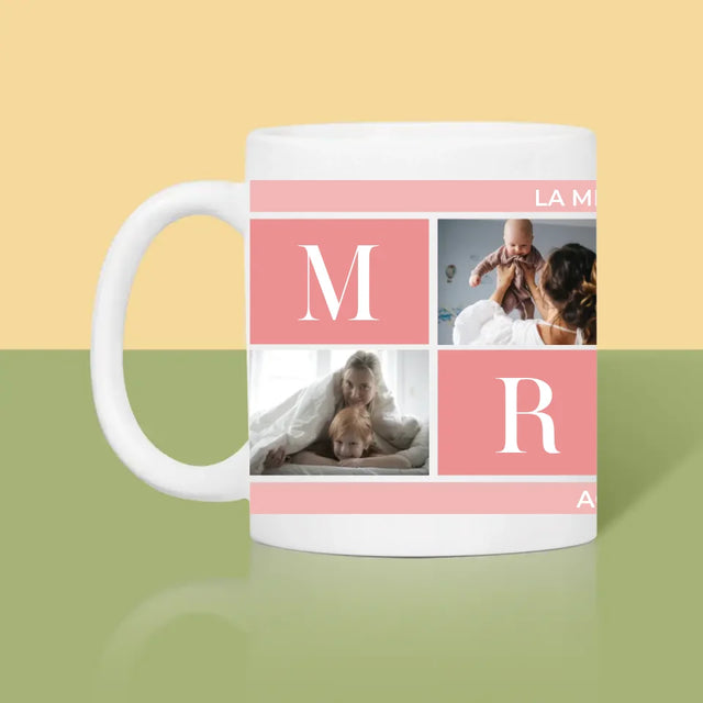 Collage Photo: Meilleure Maman, Collage - Le Mug