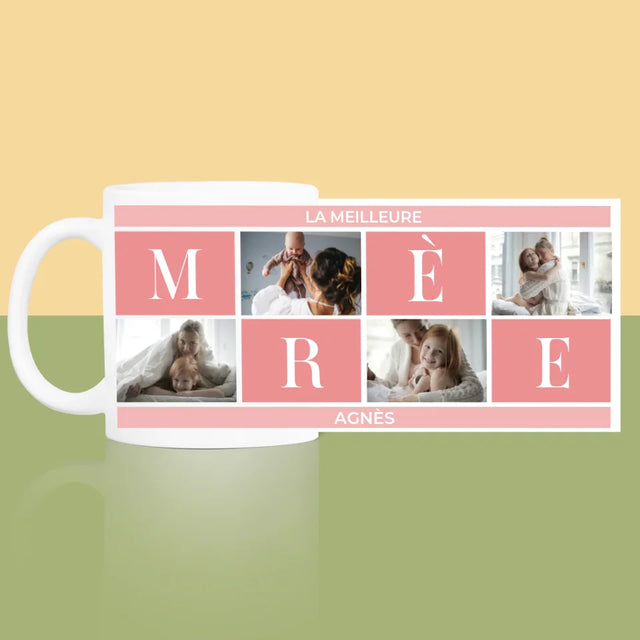 Collage Photo: Meilleure Maman, Collage - Le Mug