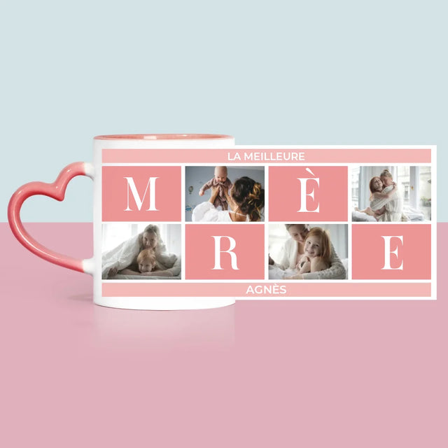 Collage Photo: Meilleure Maman, Collage - Le Mug