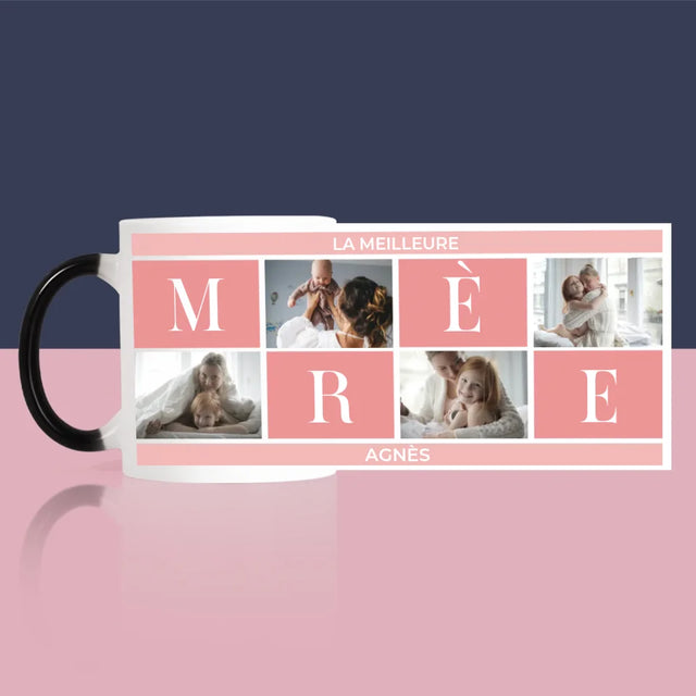 Collage Photo: Meilleure Maman, Collage - Le Mug