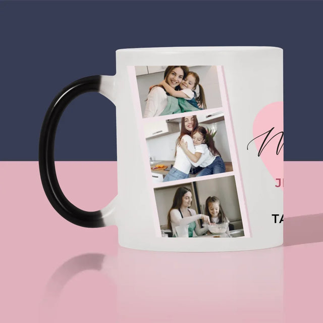 Collage Photo: Maman - Le Mug