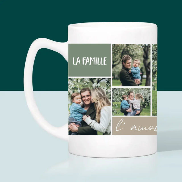 Collage Photo: Collage De Photos De Famille - Le Mug