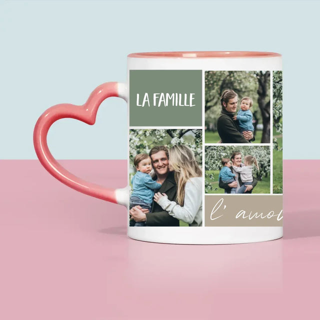 Collage Photo: Collage De Photos De Famille - Le Mug