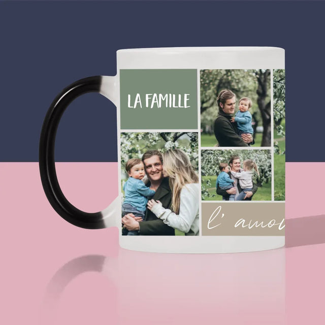 Collage Photo: Collage De Photos De Famille - Le Mug