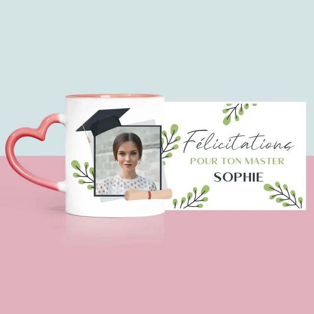 Photo Et Texte: Félicitations Pour Le Master - Le Mug
