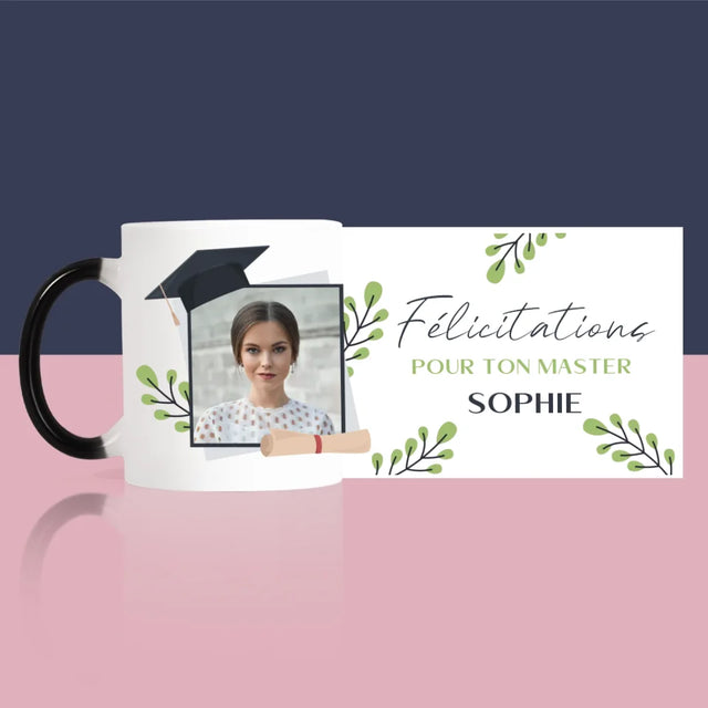 Photo Et Texte: Félicitations Pour Le Master - Le Mug