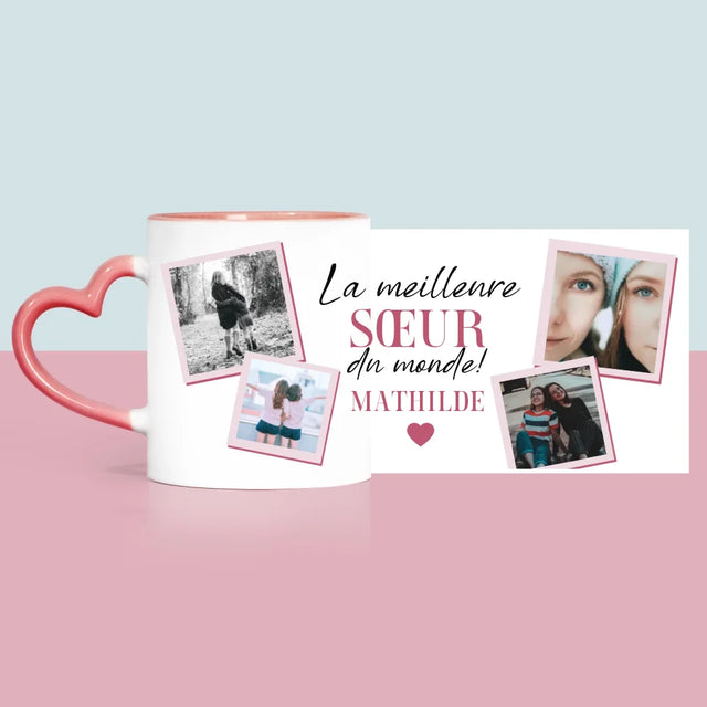 Collage Photo: La Meilleure Sœur - Le Mug