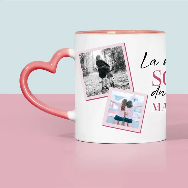 Collage Photo: La Meilleure Sœur - Le Mug