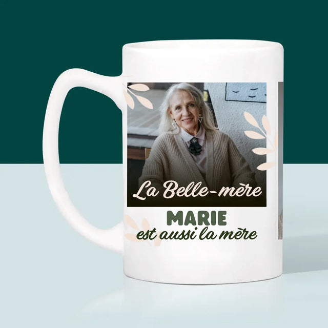 Collage Photo: Belle-Mère Est Aussi Une Mère - Le Mug