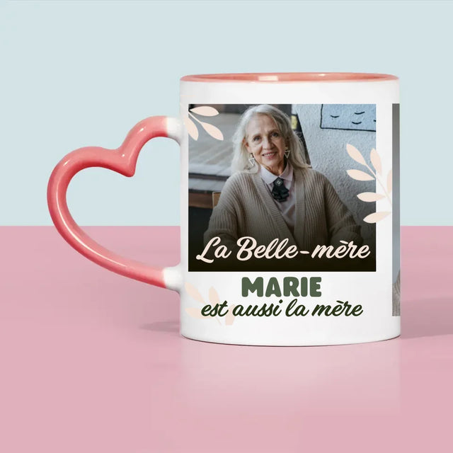 Collage Photo: Belle-Mère Est Aussi Une Mère - Le Mug