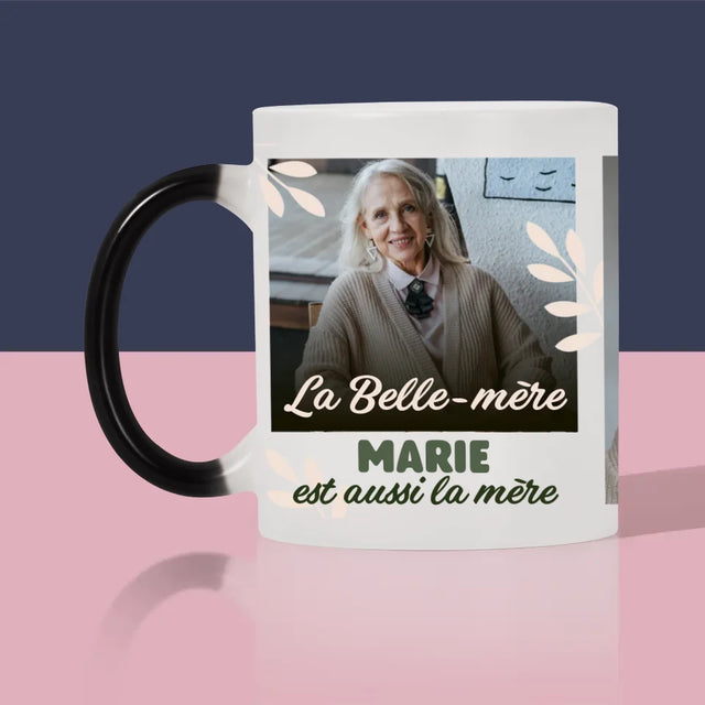 Collage Photo: Belle-Mère Est Aussi Une Mère - Le Mug