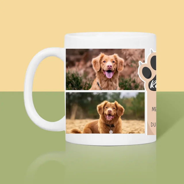 Collage Photo: Le Meilleur Chien - Le Mug