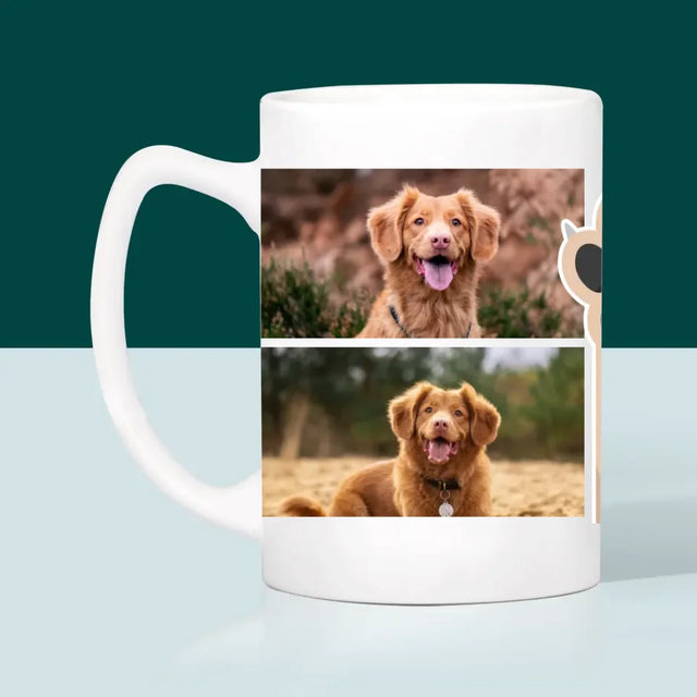 Collage Photo: Le Meilleur Chien - Le Mug