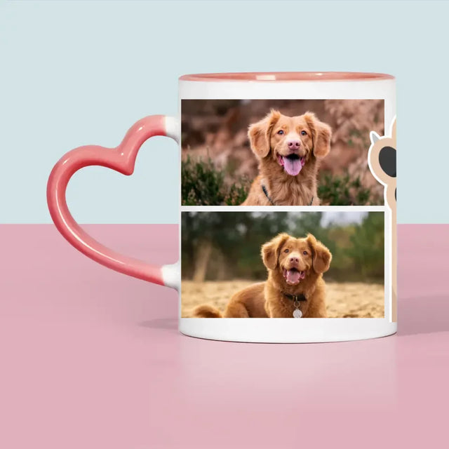 Collage Photo: Le Meilleur Chien - Le Mug