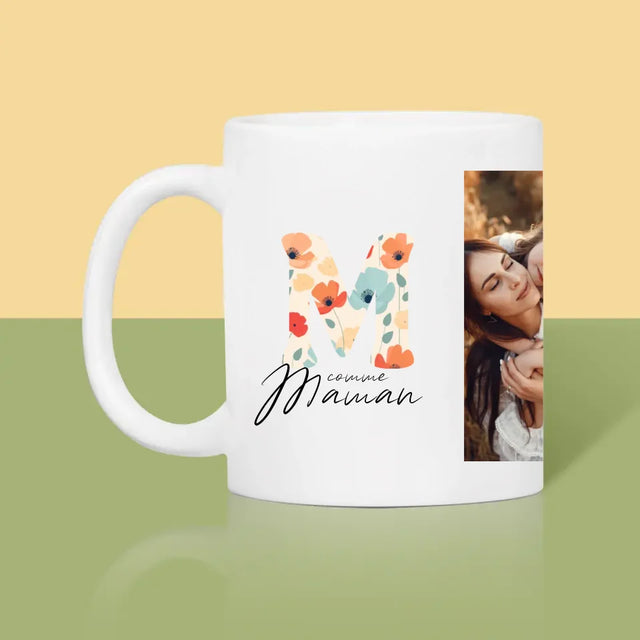 Collage Photo: M Comme Maman - Le Mug