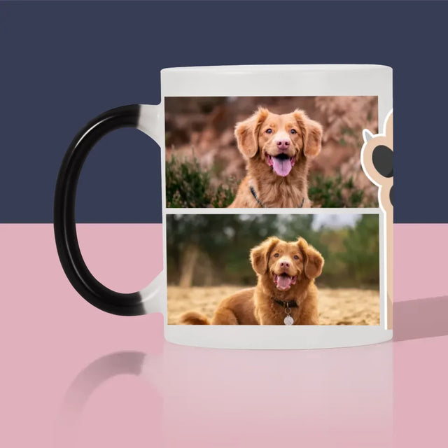 Collage Photo: Le Meilleur Chien - Le Mug