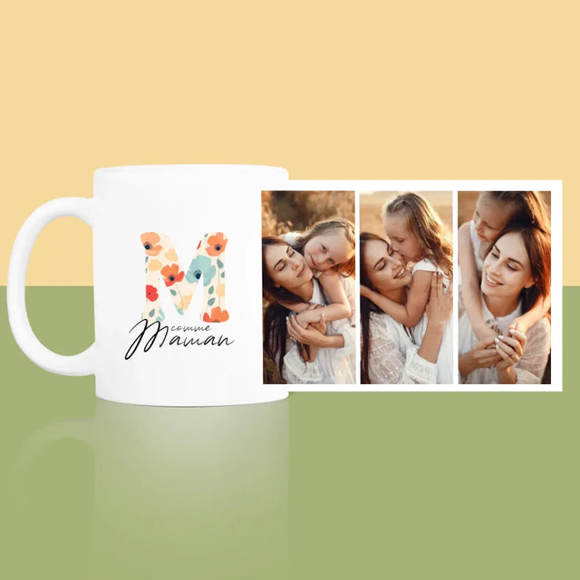 Collage Photo: M Comme Maman - Le Mug