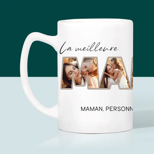 Collage Photo De Lettre: La Meilleure Maman Du Monde Photos - Le Mug