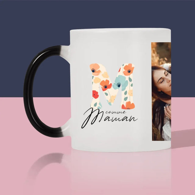 Collage Photo: M Comme Maman - Le Mug