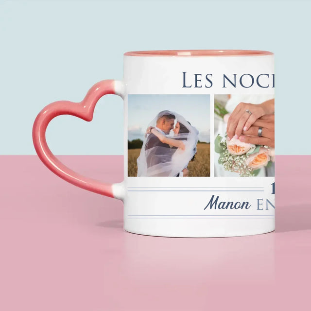 Collage Photo: 15 Ans Ensemble - Le Mug