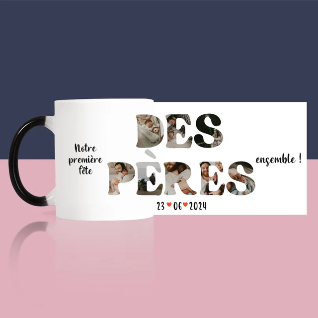 Collage Photo De Lettre: Notre Première Fête Des Pères - Le Mug