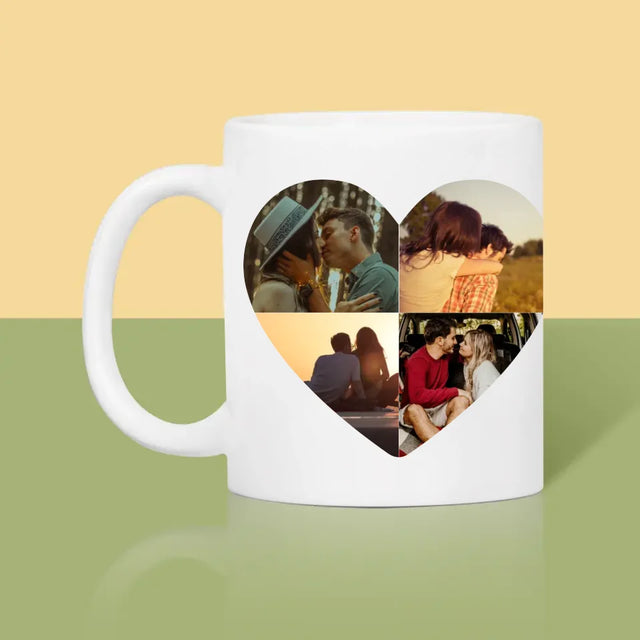 Forme Des Photos: Anniversaire De Mariage Coeur - Le Mug