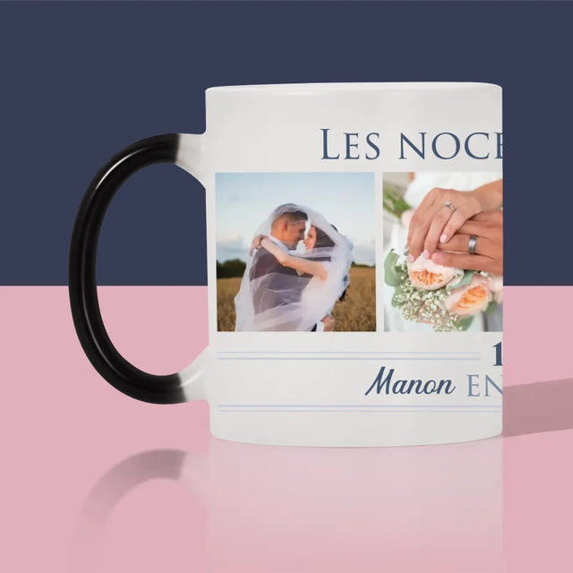 Collage Photo: 15 Ans Ensemble - Le Mug