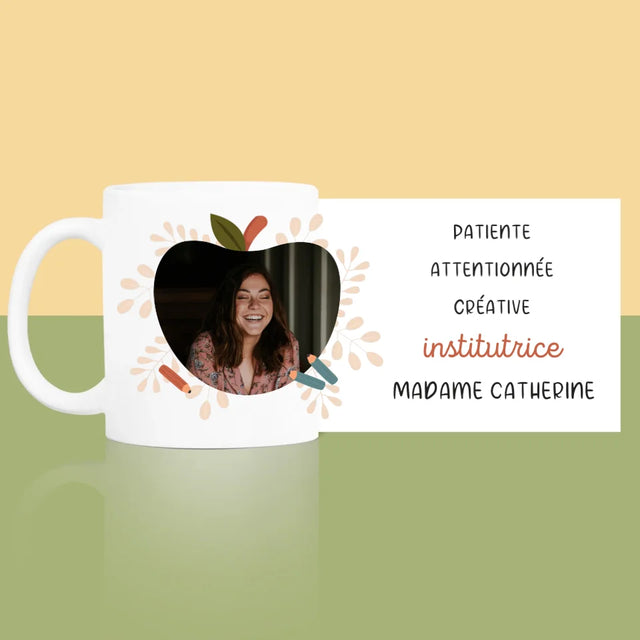 Photo Et Texte: Institutrice - Le Mug