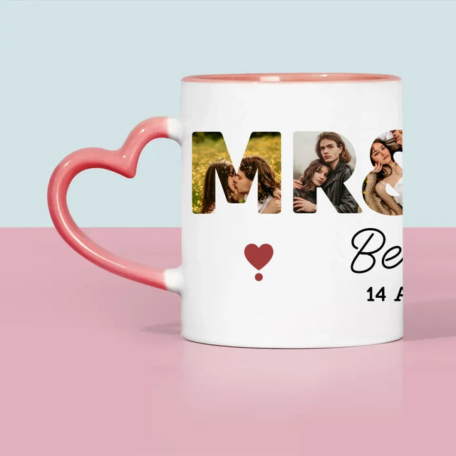 Collage Photo De Lettre: Mr&Mrs - Le Mug