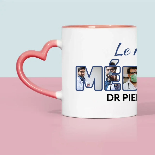 Collage Photo De Lettre: Le Meilleur Médecin - Le Mug