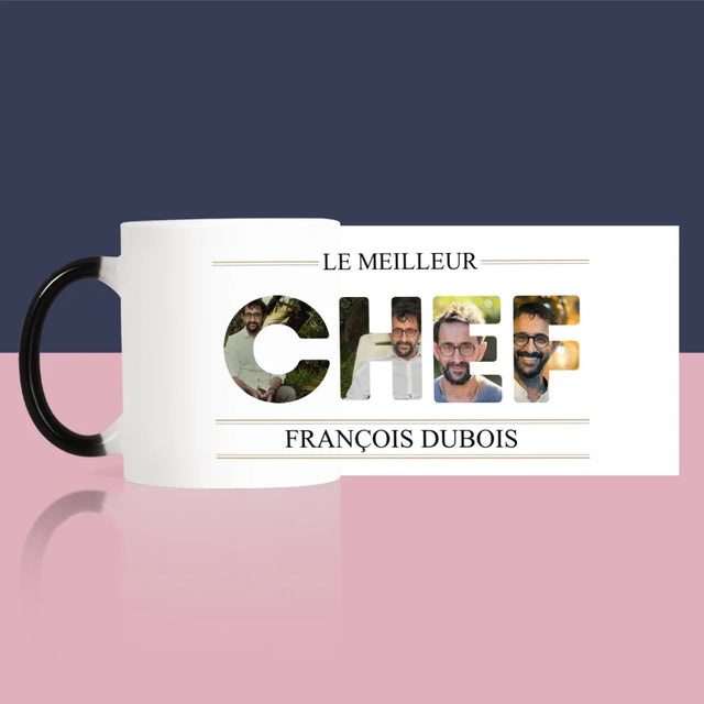 Collage Photo De Lettre: Le Meilleur Chef 2 - Le Mug
