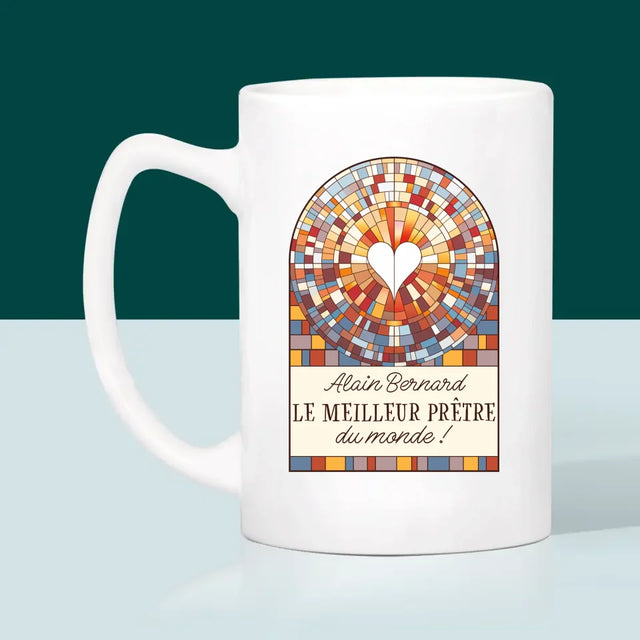 Prénom Et Texte: Le Meilleur Prêtre Du Monde ! - Le Mug