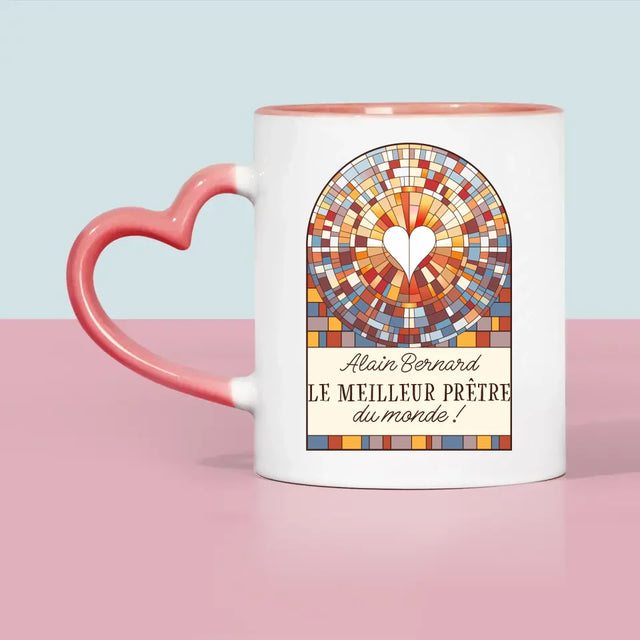 Prénom Et Texte: Le Meilleur Prêtre Du Monde ! - Le Mug