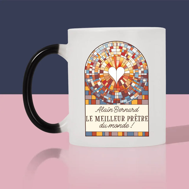 Prénom Et Texte: Le Meilleur Prêtre Du Monde ! - Le Mug