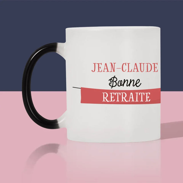 Prénom Et Texte: Bonne Retraite - Le Mug