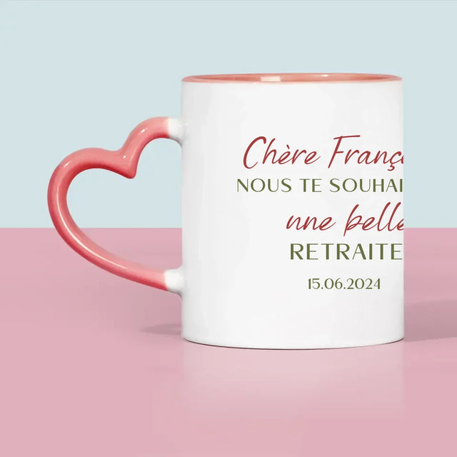 Photo Et Texte: Une Belle Retraite - Le Mug