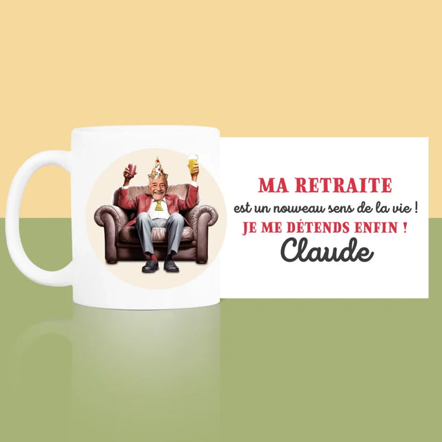 Ton Personnage: La Retraite Est Le Sens De La Vie - Le Mug