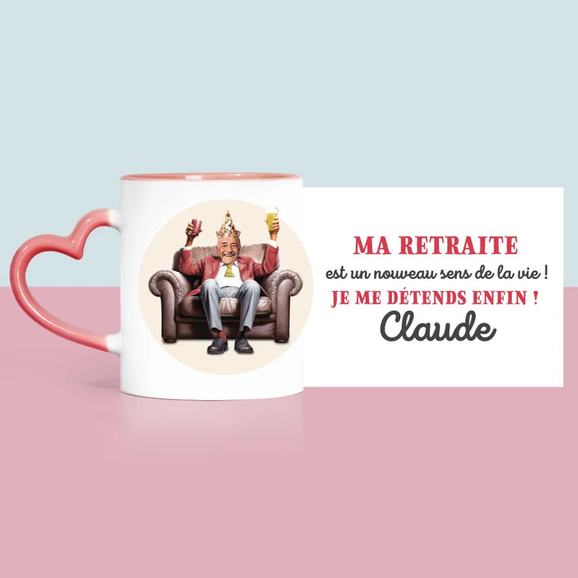 Ton Personnage: La Retraite Est Le Sens De La Vie - Le Mug