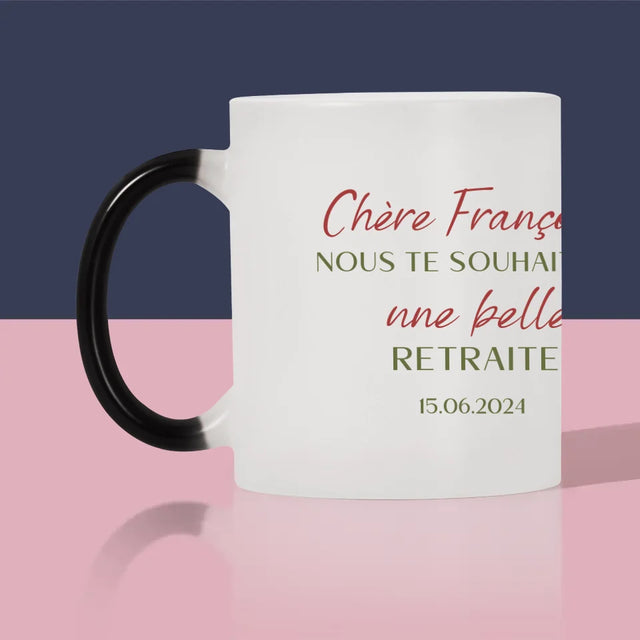 Photo Et Texte: Une Belle Retraite - Le Mug