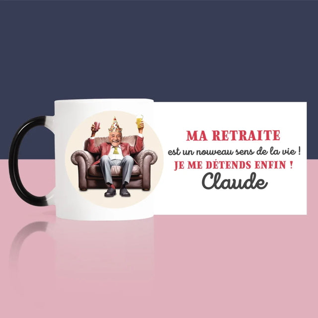 Ton Personnage: La Retraite Est Le Sens De La Vie - Le Mug