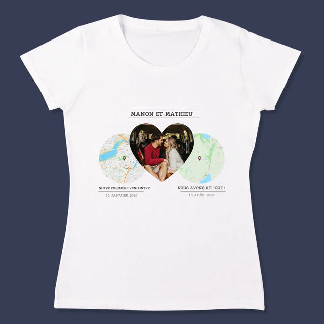 Plan De Ville: Nos Lieux - T-Shirt Pour Femmes