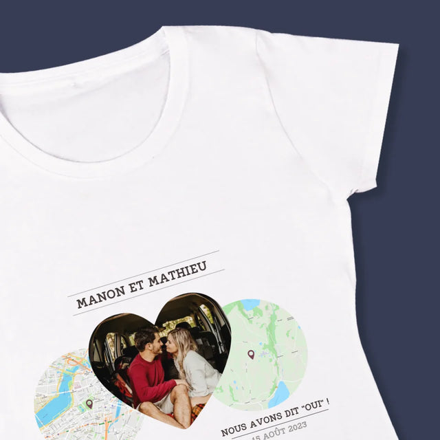 Plan De Ville: Nos Lieux - T-Shirt Pour Femmes