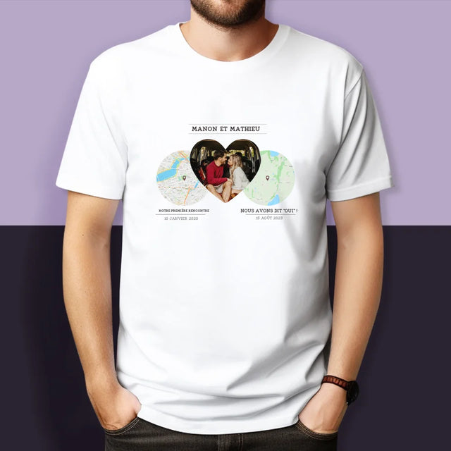 Plan De Ville: Nos Lieux - T-Shirts Pour Couples